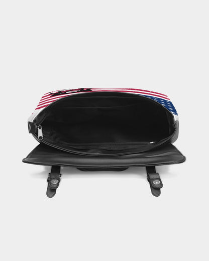 Flag Wrestling Casual Flap Backpack