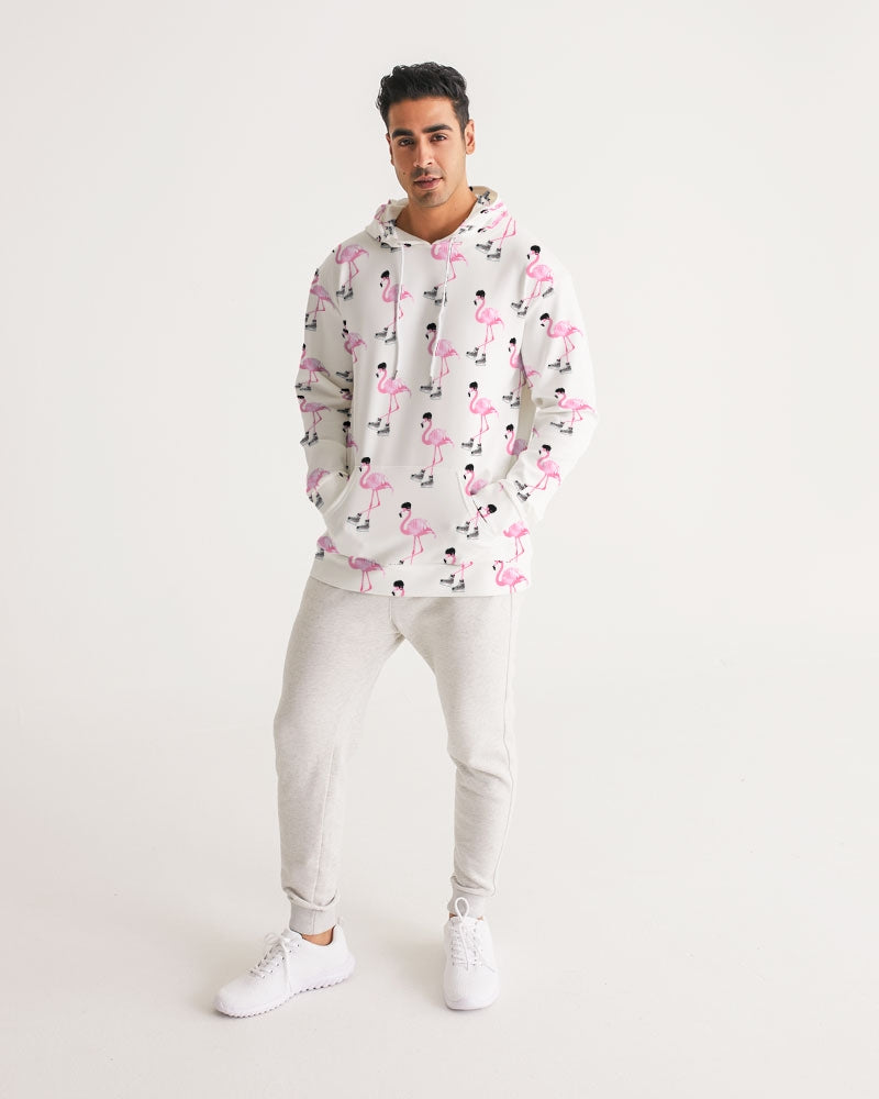 Hockey Playing Flamingo Unisex Hoodie