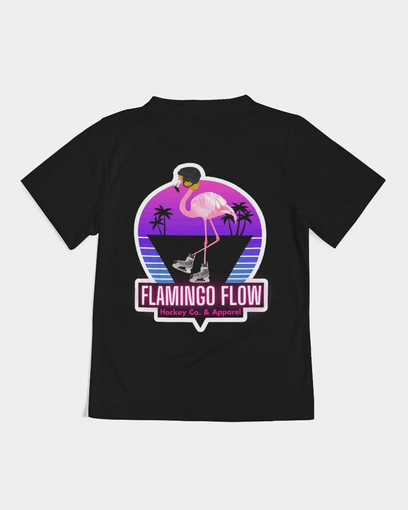 Youth Flamingo Flow SWAG T-shirt Kids soft tee - Sublimated