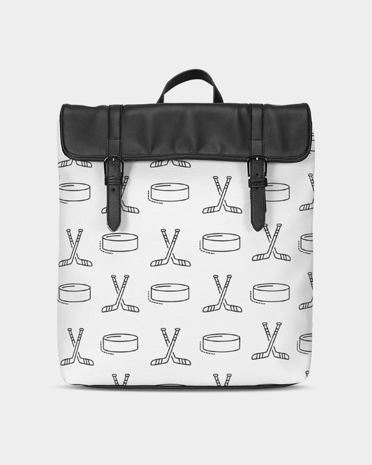 Hockey sticks and pucks Casual Flap Backpack