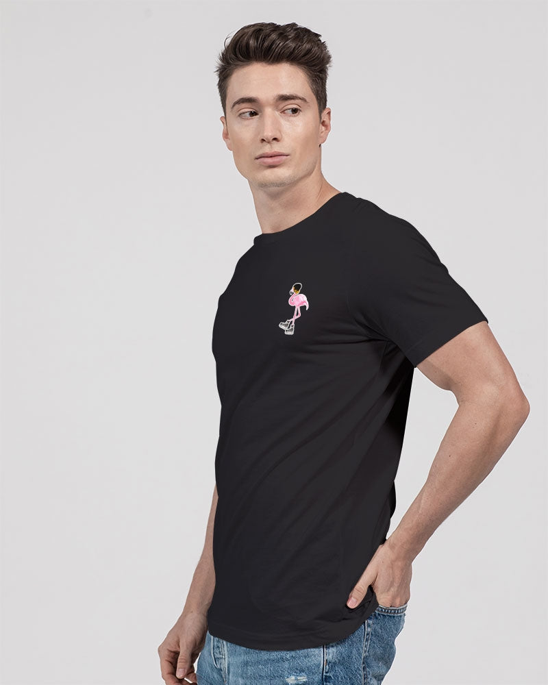 Adult Unisex Flamingo Flow SWAG T-Shirt Unisex Jersey Tee | Bella + Canvas - sublimated